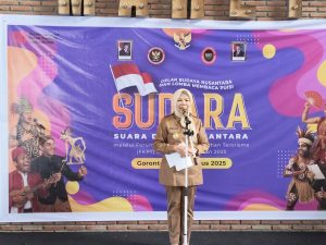 Keynote Speech serta Pembukaan acara oleh Wakil Gubernur Gorontalo Ibu Dra. Hj. Idah Syahidah Rusli Habibie, M.H